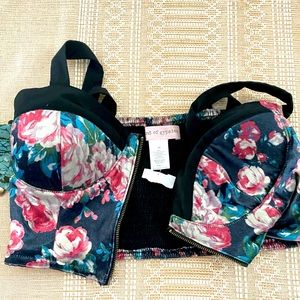 Band of Gypsies floral crop top